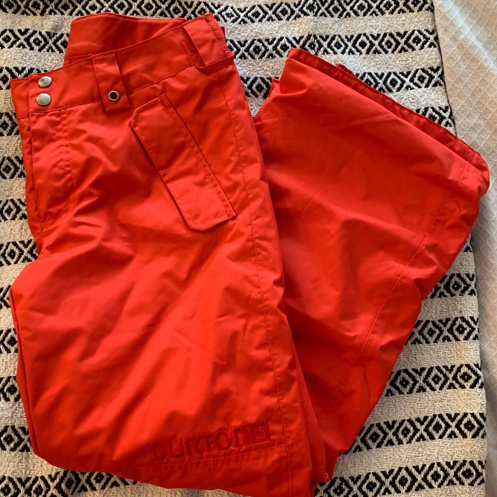 Red Burton Snow pants